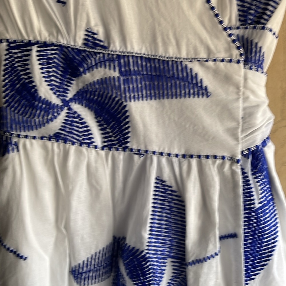 CIEBON🔥 Kaiden Embroidered Tie Belt Maxi Wrap Dress - Picture 8 of 13